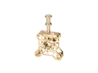 Angelo Zigarrenschneider Premium Edelstahl Gold 23 mm