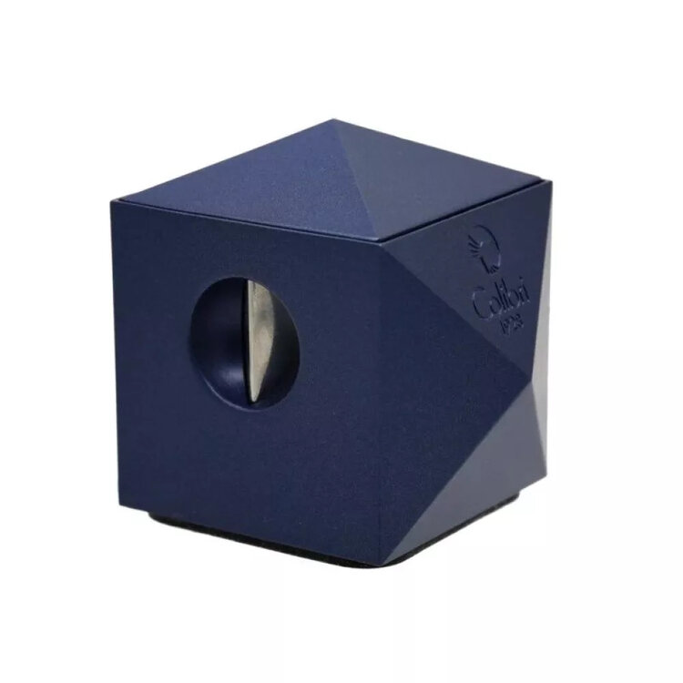 Colibri  Quasar Marineblau, Tischzigarrenschneider Lackiert 24/27mm - Blau