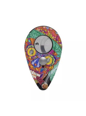 Xikar Xi2 Calavera, tropfenförmiger Zigarrenschneider mit doppelter Klinge