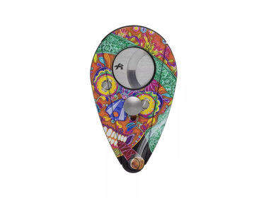 Xikar Xi2 Calavera, tropfenförmiger Zigarrenschneider mit doppelter Klinge