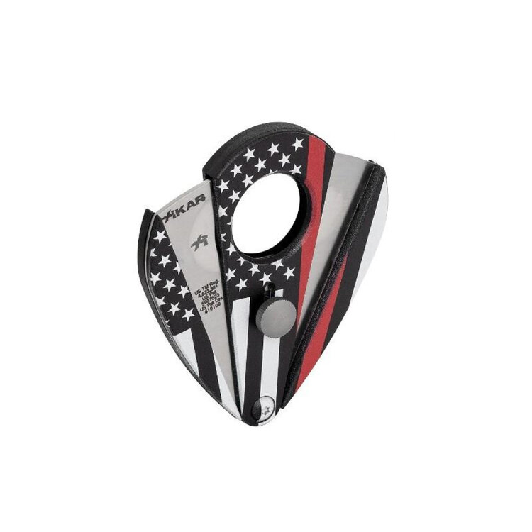 Xikar  Xi2 Hero Seri Zigarrenschneider mit doppelter Klinge - mit Sternenmuster