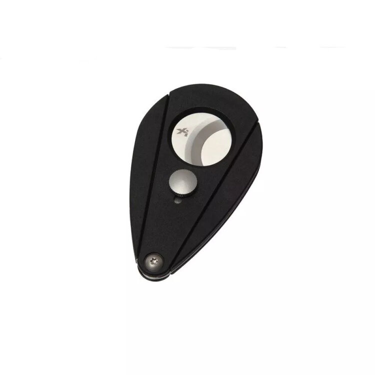 Xikar Xi2 Noir Schwarz Doppelklinge Zigarrenschneider - Schwarz