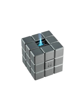 Colibri Heritage Cube Tischfeuerzeug Gunmetal
