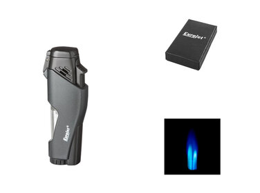 Eurojet 2 Filterflammenfeuerzeug, mattschwarz