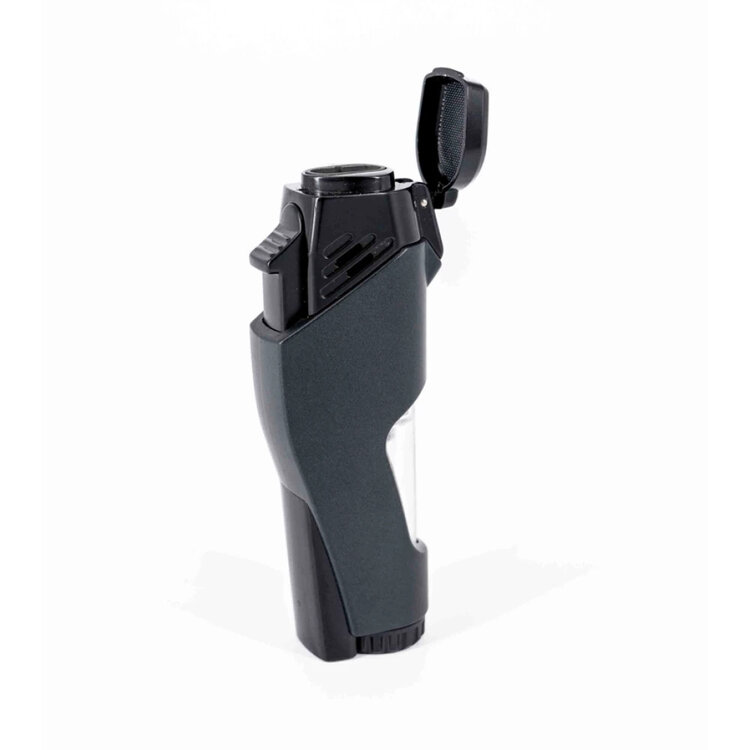 Eurojet  Filterflammenfeuerzeug, mattschwarz