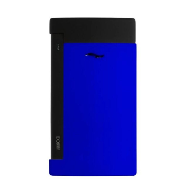 S.T. Dupont  Slim 7 Fluo blue, Feuerzeug