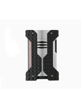 S.T. Dupont Winddichter Zigarrenanzünder aus gebürstetem Chrom