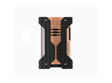 S.T. Dupont Winddichter Zigarrenanzünder aus gebürstetem Kupfer