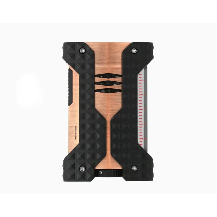 S.T. Dupont  Winddichter Zigarrenanzünder aus gebürstetem Kupfer