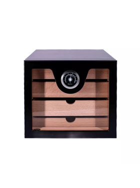 Angelo Glastür Zedernholz Humidorschrank für ca. 80 Zigarren