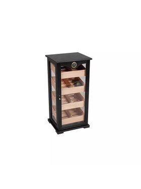 Graziani Gastro Humidor - Zigarrenaufbewahrung Glasschrank für 150 Zigarren