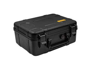 Cigar Caddy Reisehumidor Schwarz für 40 Zigarren mit Befeuchter
