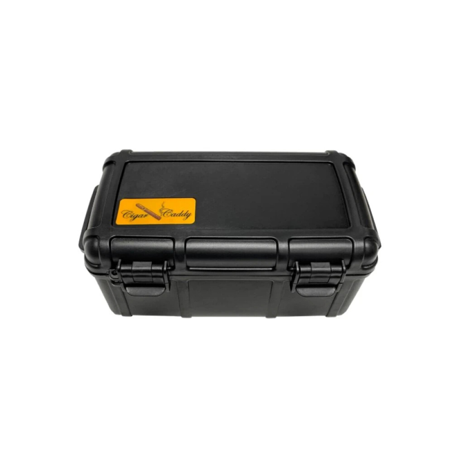 Cigar Caddy Travel Humidor Schwarze Farbe Kunststoff Zigarrenaufbewahrung  mit Luftbefeuchter - Fr 15 Zigarren - Kubazigarren.ch