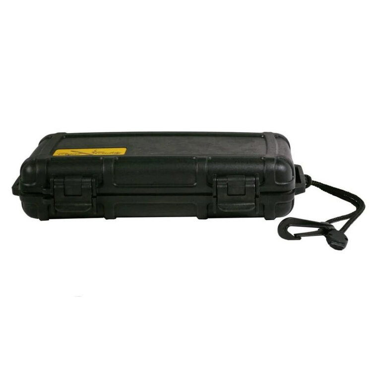 Cigar Caddy Travel Humidor für 5 Zigarren mit Befeuchter