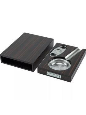 Graziani Zigarrenset mit Aschenbecher und Zigarrenschneider