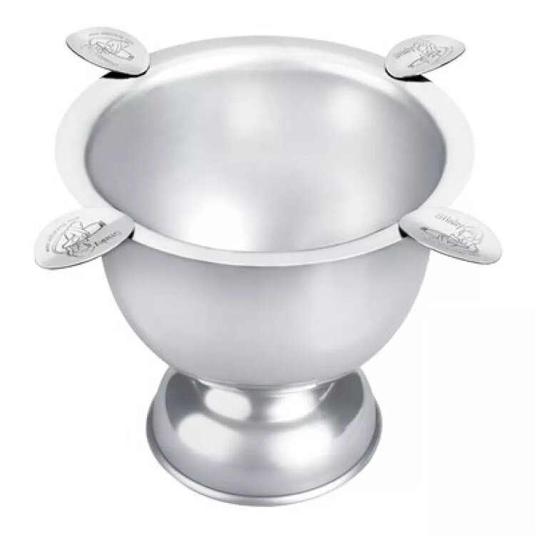 Stinky Cigar Edelstahl Basis Tisch Zigarre Aschenbecher für 4 Zigarren