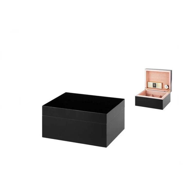 Angelo Humidor für 60-70 Zigarren schwarz
