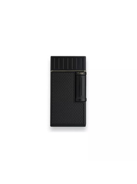 Colibri Julius Schwarzes Zigarrenfeuerzeug, Doppelseitige Flamme