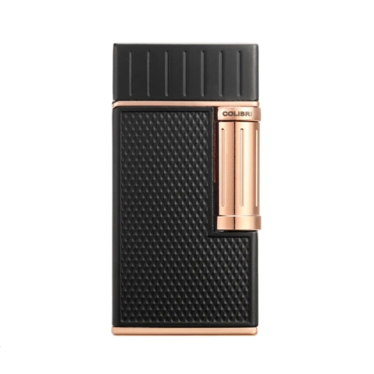 Colibri  Julius Zigarrenanzünder in Schwarz und Roségold