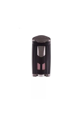 Xikar HP3 Schwarzes Zigarrenfeuerzeug mit 3-Wege-Piercing