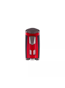 Xikar HP3 Rotes Feuerzeug mit 3-Wege-Piercing-