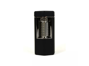 Xikar Meridian Matte Black - Gunmetal Soft Flame Zigarrenanzünder
