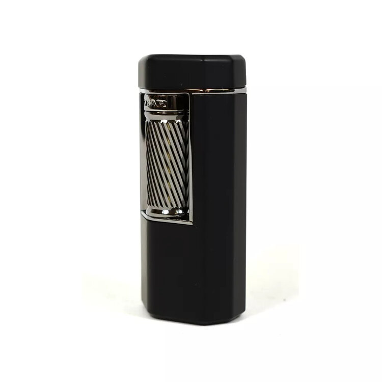 Xikar  Meridian Matte Black - Gunmetal Soft Flame Zigarrenanzünder