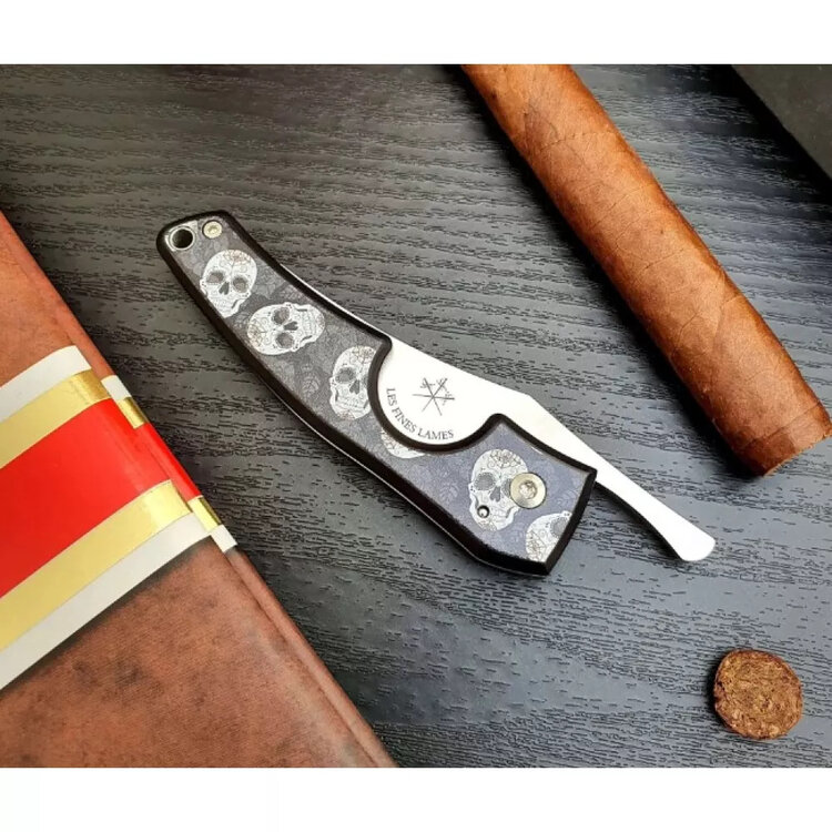 Les Fines Lames  Le Petit Art Series Zigarrenschneider Messer-Calavera
