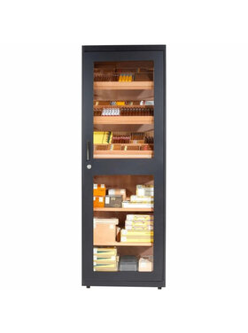 Adorini Capri Deluxe Humidorschrank schwarz