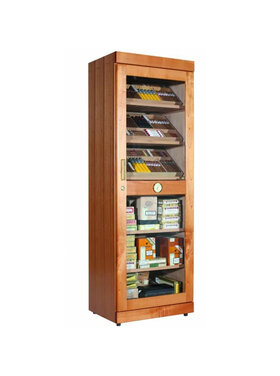 Adorini Roma Humidorschrank Zedernholz mit elektronischem Befeuchtungssystem