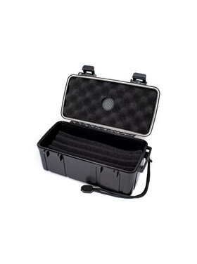 Angelo Reisehumidor - Kunststoff  mit Luftbefeuchter - für 15 Zigarren