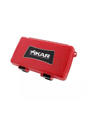 Xikar Travel Humidor für 5 Zigarren - Rot