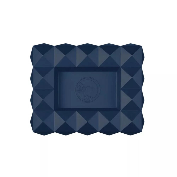 Colibri Cigarrenascher Metall "Quasar" blau 6 Ablagen 25.4 x 20.3 x 5.1cm