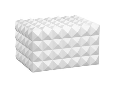 Colibri  Humidor Grand Quasar 3D-Muster Weiss für 170 Zigarren