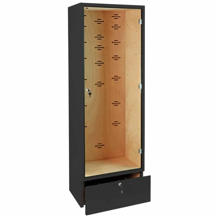 Colibri Quasar Gunmetal, Großes Tisch-Feuerzeug mit 3-Wege-Filterflamme