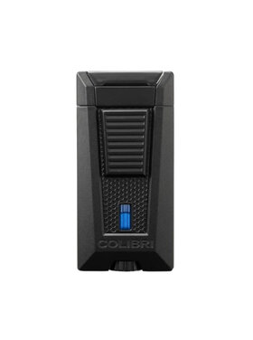 Colibri Stealth Feuerzeug Schwarz matt mit 3-fach Jet