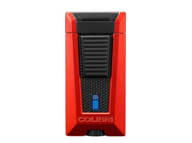 Colibri  Feuerzeug Stealth Rot/Schwarz mit 3-fach Jet