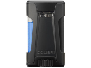 Colibri Rebel Feuerzeug Schwarz mit Doppel-Jet