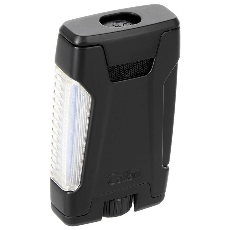Colibri  Rebel, Double Jet Flame Burning Zigarettenanzünder - Schwarz