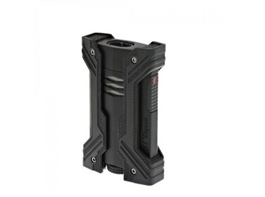 S.T. Dupont Défi XXtreme Zigarrenanzünder mit Doppelstabflamme - Schwarz