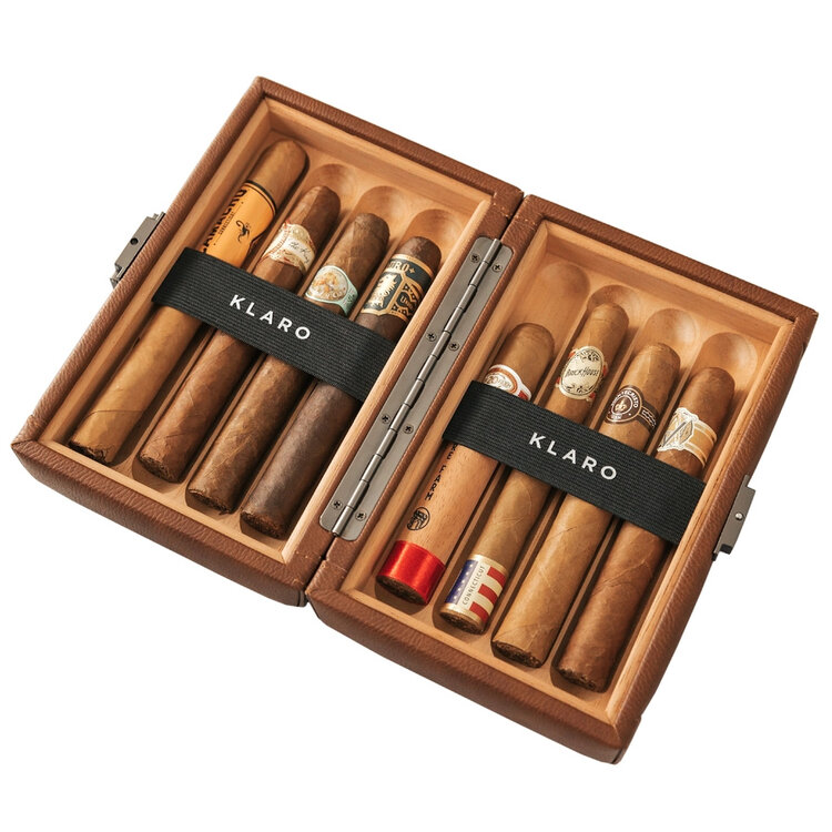 Klaro Humidore  Reisehumidor Maxwell für 8 Zigarren