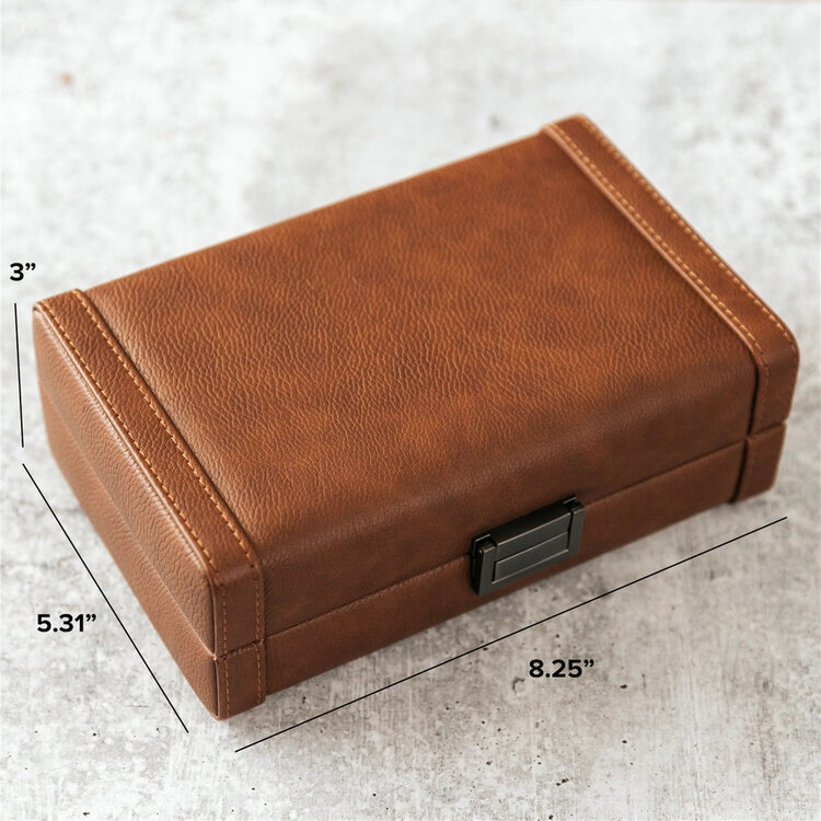 Klaro Humidore  Reisehumidor Maxwell für 8 Zigarren