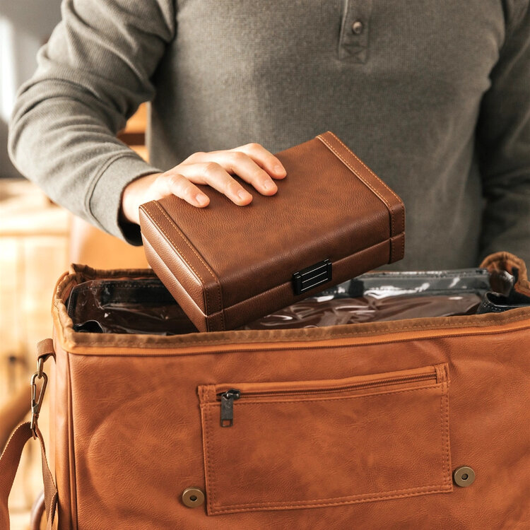 Klaro Humidore  Reisehumidor Maxwell für 8 Zigarren