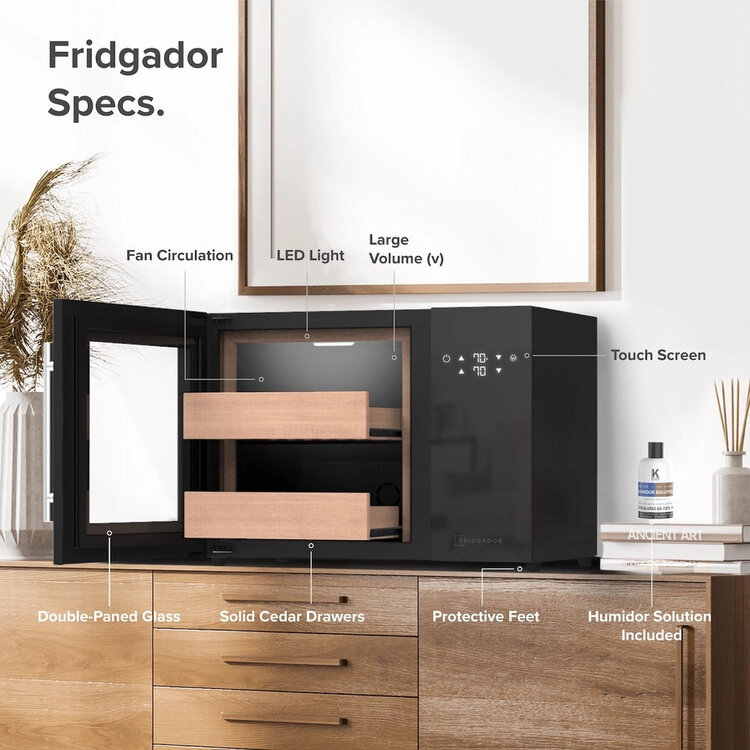 Klaro Fridgador - Elektrischer Kühlhumidor