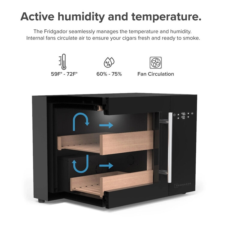 Klaro Fridgador - Elektrischer Kühlhumidor