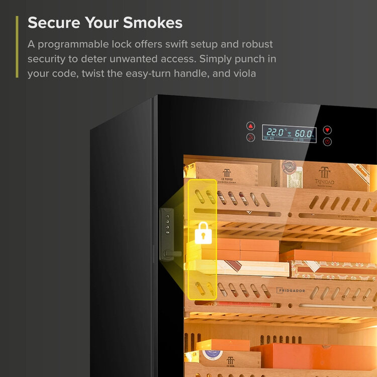 Klaro  Airo Fridgador Cabinet - 88L 450 Zigarren