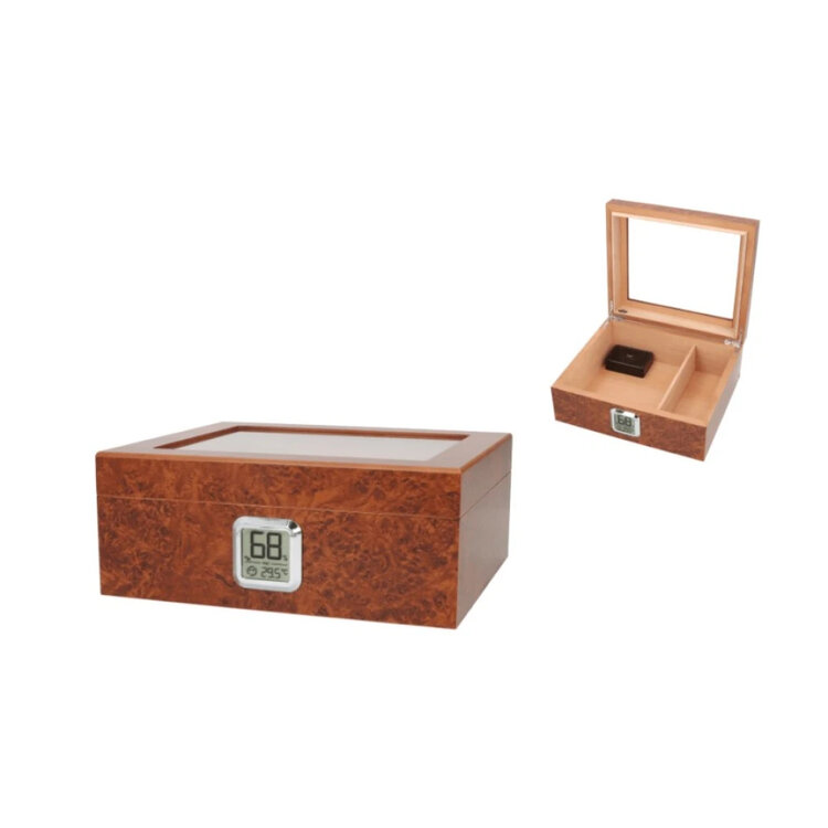 Angelo  Root Pattern Zedernholz Humidor für 50 Zigarren