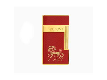 S.T. Dupont Slimmy Red Pferd Zigarrenanzünder - Limitierte Auflage