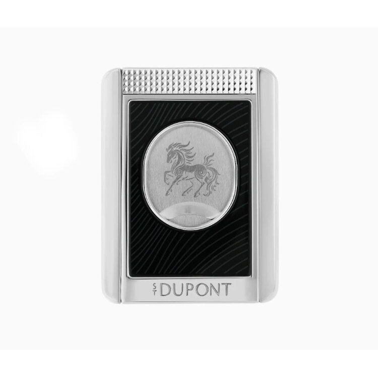 S.T. Dupont  Black Horse Zigarrenschneider & Zigarrenhalter - Limitierte Auflage