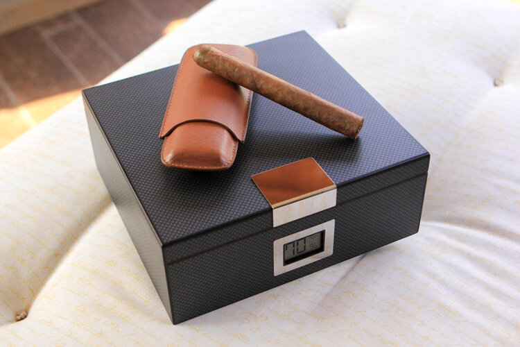 Klaro  Kingston Carbon-Humidor 30 Zigarren